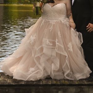 This is my wedding dress from 2 years ago it was only worn once